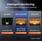Caixa Secadora de Filamentos Sunlu S4 com Aquecimento Rápido e com Controle Inteligente de Umidade - Imagem 7