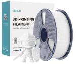 Filamento de impressora 3D,  SUNLU PLA Classic 1,75 mm, precisão dimensional +/- 0,02 mm, 1 kg carretel, preto