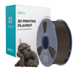 Filamento SUNLU PLA Wood (Madeira) - 1,75 mm - 1 kg com carretel reutilizável