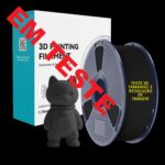 Filamento SUNLU PLA Matte (fosco) 1,75 mm, 1 kg COM carretel reutilizável