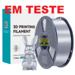 Filamento SUNLU PLA+ SILK (seda)  1,75 mm, 1 kg COM carretel reutilizável