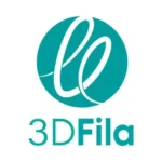 PRÉ-VENDA Filamento 3DFILA Nylon PA Poliamida 1,75 mm, 1 kg COM carretel - Cores: Preto ou Branco - Imagem 2